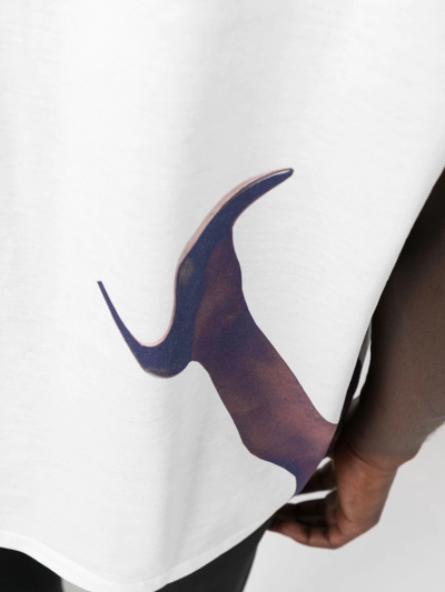 Shop Limitato Slogan-print Short-sleeved T-shirt In Weiss