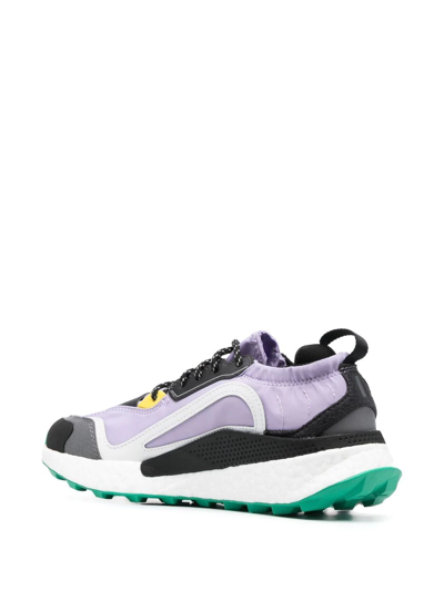 Shop Adidas By Stella Mccartney Panelled Low-top Sneakers In Violett