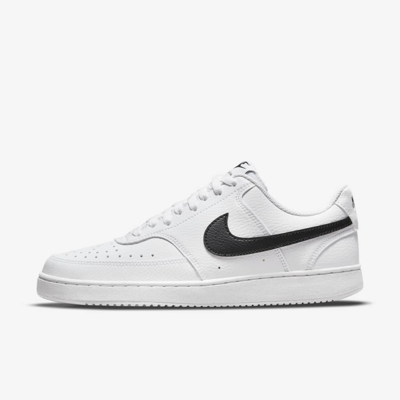 Shop Nike Women's Court Vision Low Next Nature Shoes In White