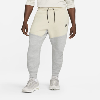 Shop Nike Men's  Sportswear Tech Fleece Jogger Pants In Grey