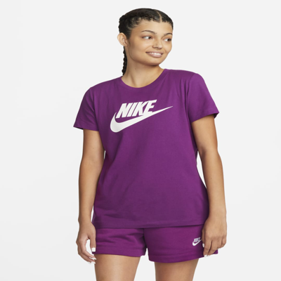 Shop Nike Women's  Sportswear Essential T-shirt In Purple