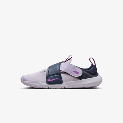 Nike Flex Advance Little Kids' Shoes In Violet Frost,thunder  Blue,white,vivid Purple | ModeSens