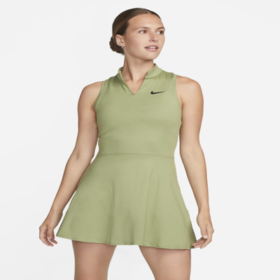 Shop Nike Women's Court Dri-fit Victory Dress In Green