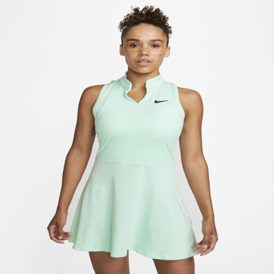 Shop Nike Women's Court Dri-fit Victory Dress In Green
