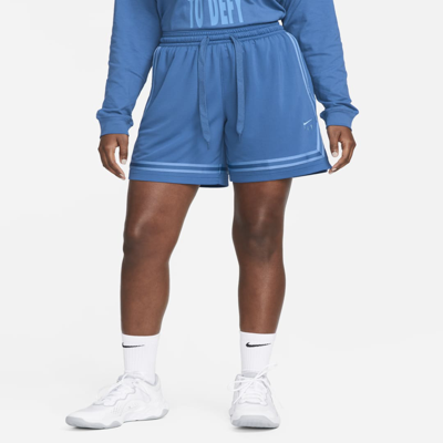 Shop Nike Women's Fly Crossover Basketball Shorts In Blue