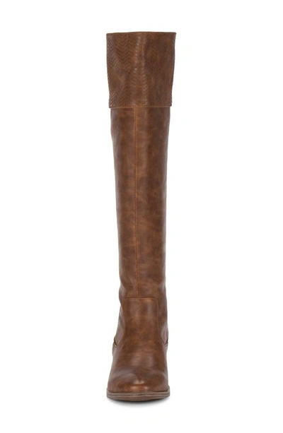 Baretraps Marcela Over The Knee Riding Boot In Acorn
