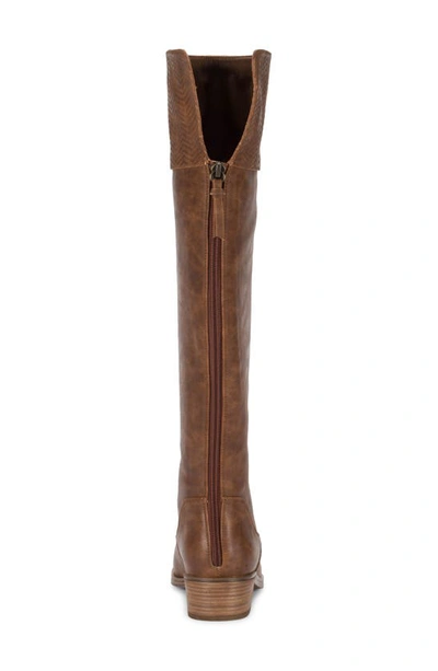 Baretraps Marcela Over The Knee Riding Boot In Acorn