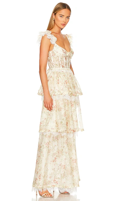 Shop V. Chapman Jolie Gown In Carmel Valley Rose