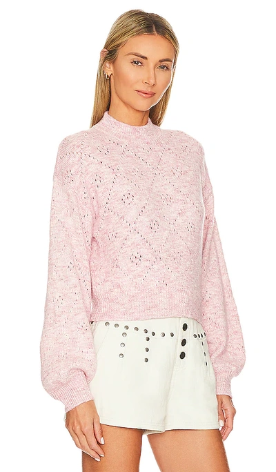 Shop Majorelle Amelia Sweater In Pink Multi