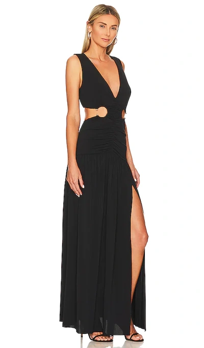 Shop Bec & Bridge Evoke Maxi Dress In Black