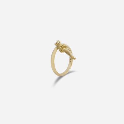 Shop Dolce & Gabbana Family Ring In Yellow Gold