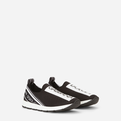 Dolce & Gabbana Sorrento Sneakers With Logo In Black