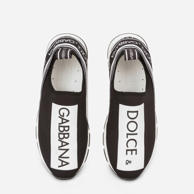 Dolce & Gabbana Sorrento Sneakers With Logo In Black