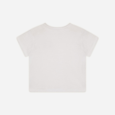 Shop Dolce & Gabbana Jersey T-shirt With Plate In White