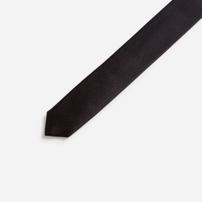 Shop Dolce & Gabbana Silk Tie In Black