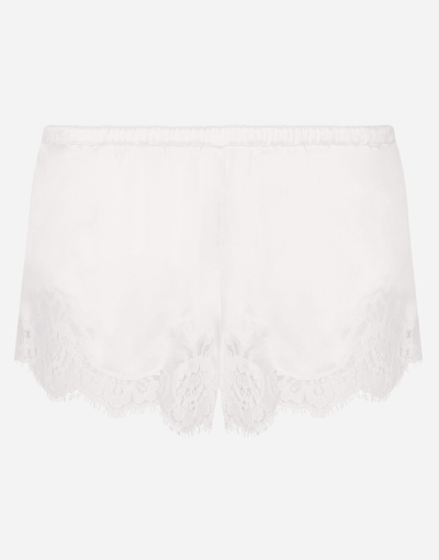 Shop Dolce & Gabbana Shorts In White