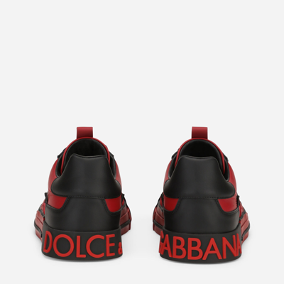 Shop Dolce & Gabbana Mixed-material Custom 2.zero Sneakers In Multicolor