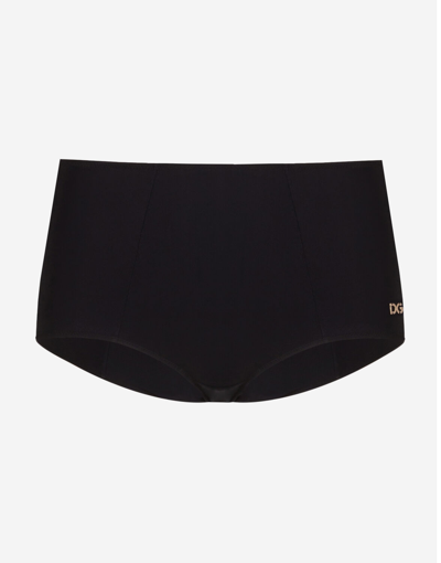 Shop Dolce & Gabbana Swimming Culottes In Black