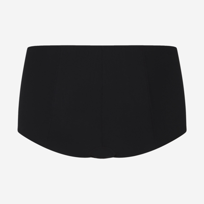 Shop Dolce & Gabbana Swimming Culottes In Black