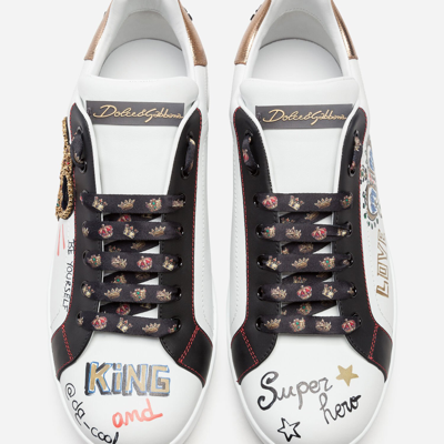 Dolce & Gabbana Dolce&gabbana Sneakers Portofino In White