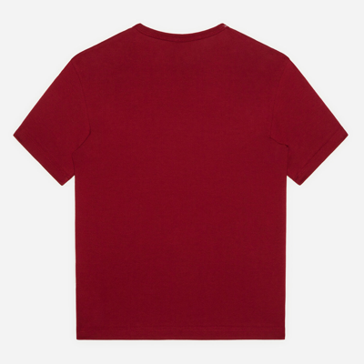 Shop Dolce & Gabbana Jersey T-shirt With Heraldic Dg Patch In Red