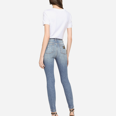 Dolce & Gabbana Audrey Jeans Blue In Azure