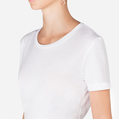 Shop Dolce & Gabbana Short-sleeved Jersey T-shirt In White