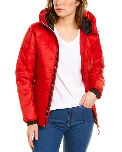 Shop Canada Goose Camp Jacket In Red