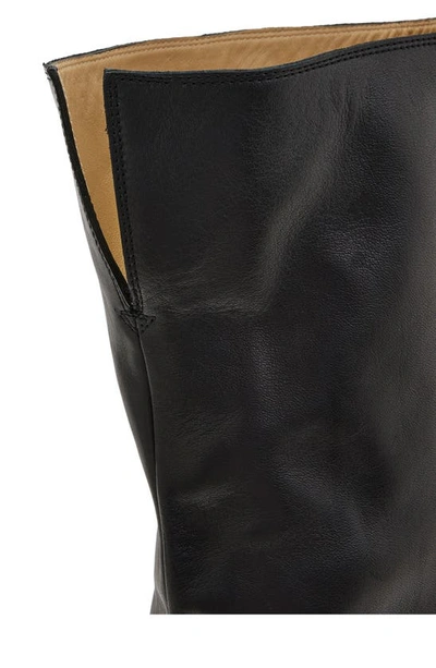 Shop Allsaints Reina Over The Knee Boot In Black