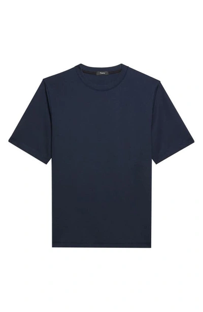 Shop Theory Ryder Jersey T-shirt In Baltic - Xhx