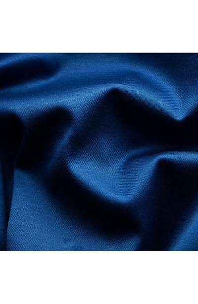 Shop Eton Contemporary Fit Filo Di Scozia Short Sleeve Polo In Blue