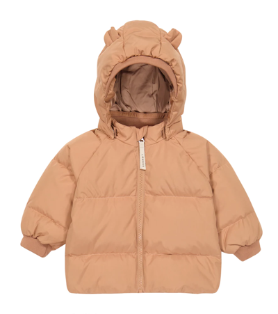 Shop Liewood Polle Puffer Jacket In Tuscany Rose