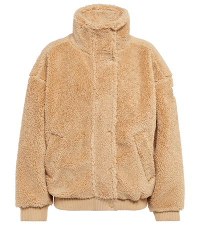 ALO YOGA VARSITY FLEECE JACKET 