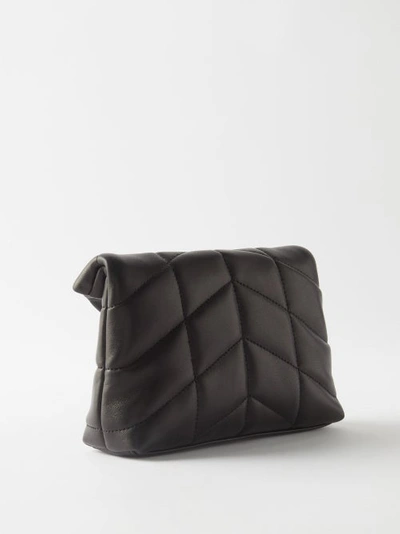 Quilted Pouch - Black