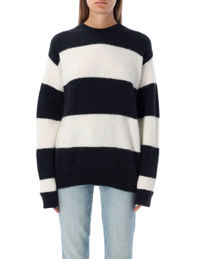 Shop Apc Suzie Sweater In Black White