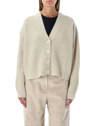 Shop See By Chloé Chunky Cardigan In Cloudy Cream