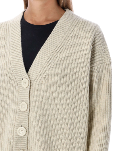 Shop See By Chloé Chunky Cardigan In Cloudy Cream