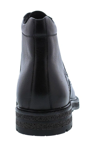 Shop Zanzara Drogo Wingtip Lug Sole Boot In Black