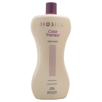 Shop Biosilk Color Therapy Conditioner By  For Unisex - 34 oz Conditioner In White