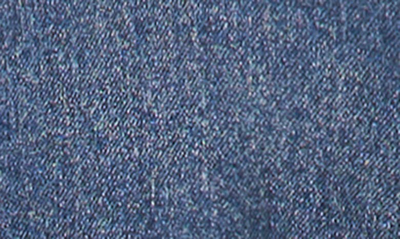 Vince Camuto Cotton Denim Trucker Jacket In Mid Indigo