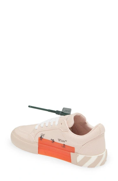 Shop Off-white Vulcanized Low Top Sneaker In Pink Pink