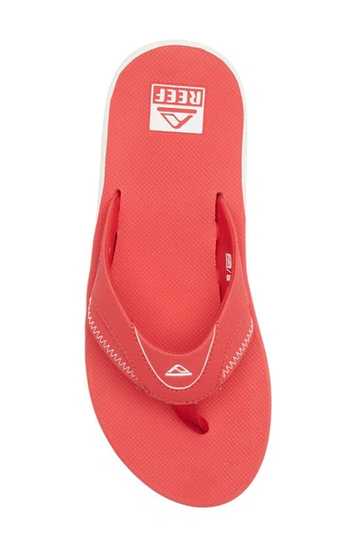 Shop Reef St. Louis Cardinals Fanning Bottle Opener Sandals