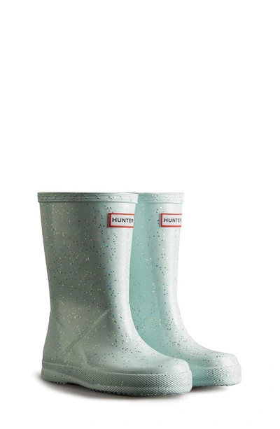 Blue glitter hunter clearance boots