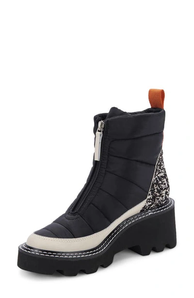 Shop Dolce Vita Helki Bootie In Black Multi