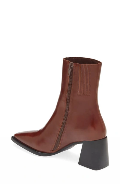 Shop Jeffrey Campbell Geist Square Toe Boot In Brown