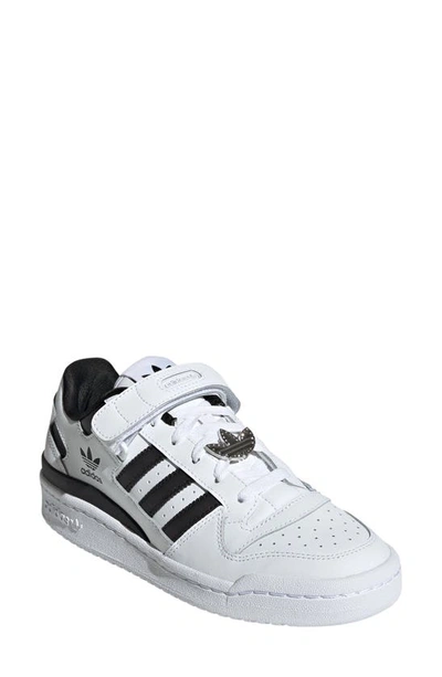 Shop Adidas Originals Forum Low Sneaker In White/ Core Black/ White