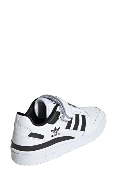 Shop Adidas Originals Forum Low Sneaker In White/ Core Black/ White