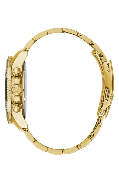 Bulova Chonrograph Bracelet Watch, 44mm In Gold