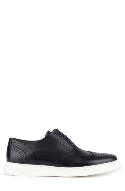 Shop Vellapais Radisson Wingtip Sneaker In Black