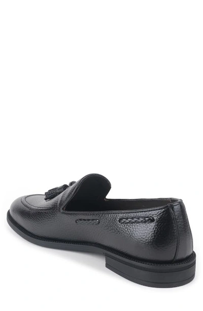 Shop Vellapais Regnum Comfort Tassel Loafer In Black
